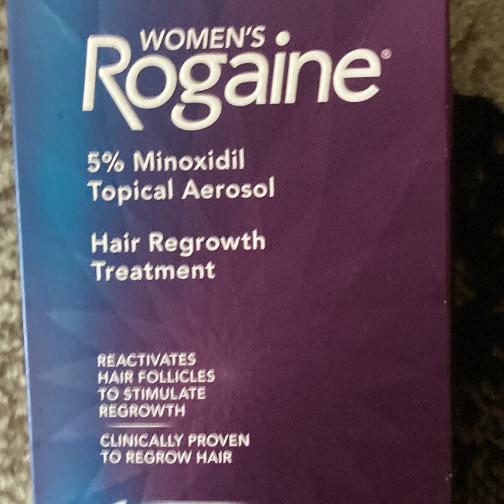 Woman’s rogaine 2 pack ( 4 month routine )
